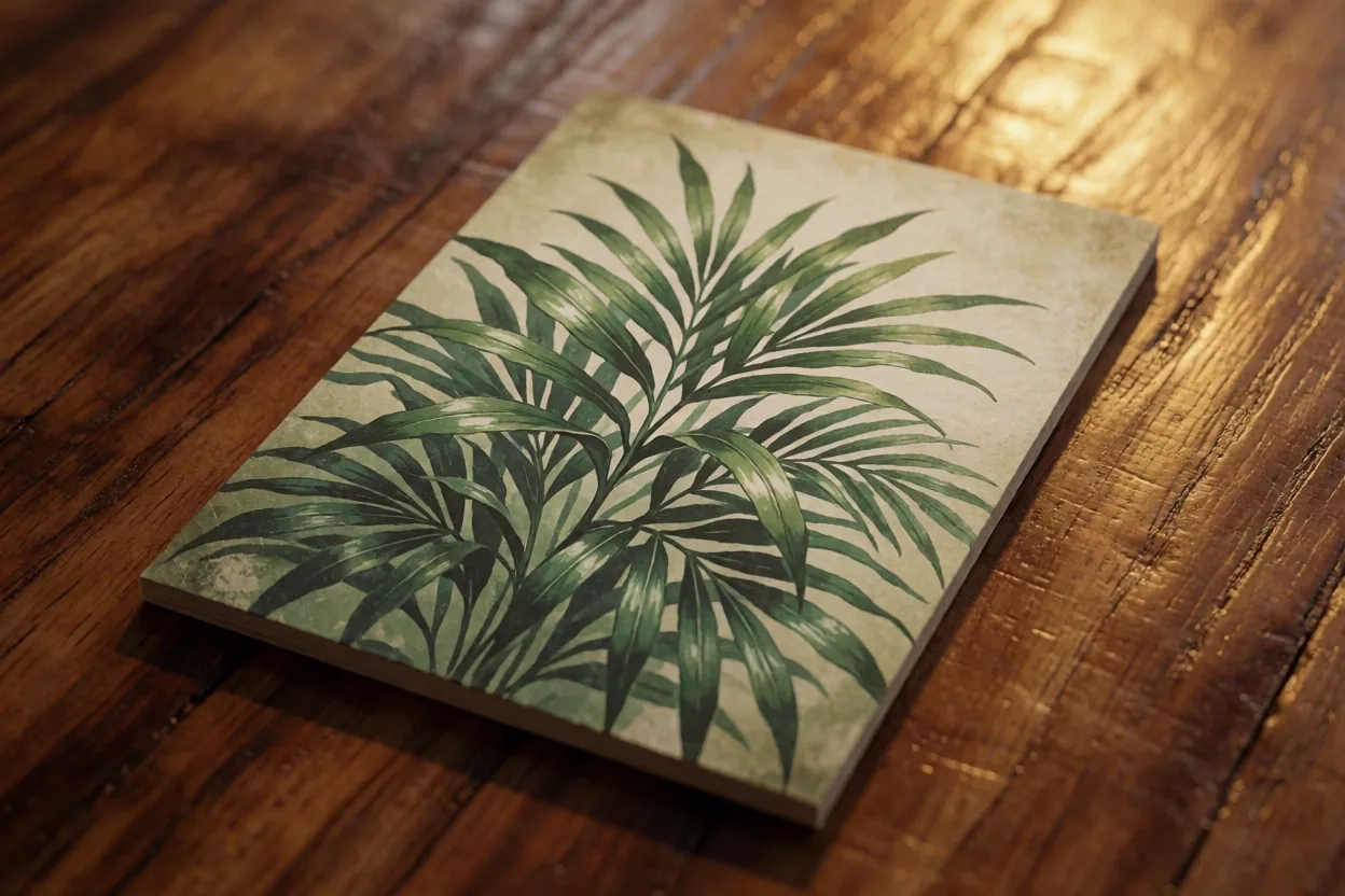 Botanical illustration card