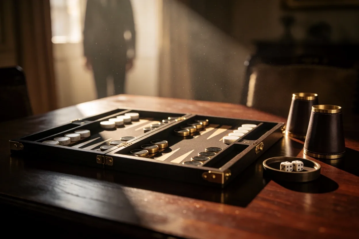 Zestaw do gry w backgammon